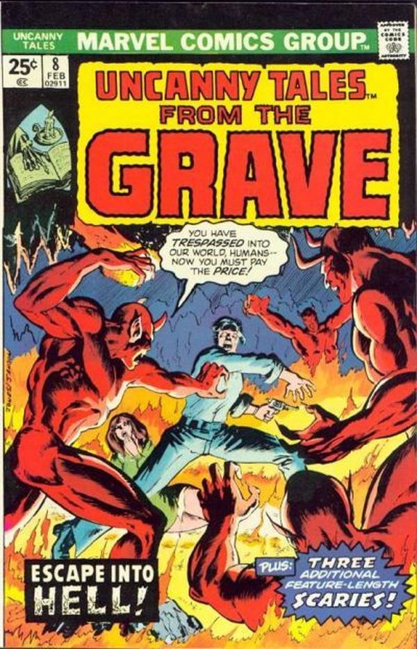 Uncanny Tales (1973) #8 cover