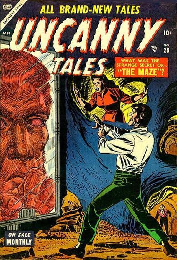 Uncanny Tales (1952) #28 cover