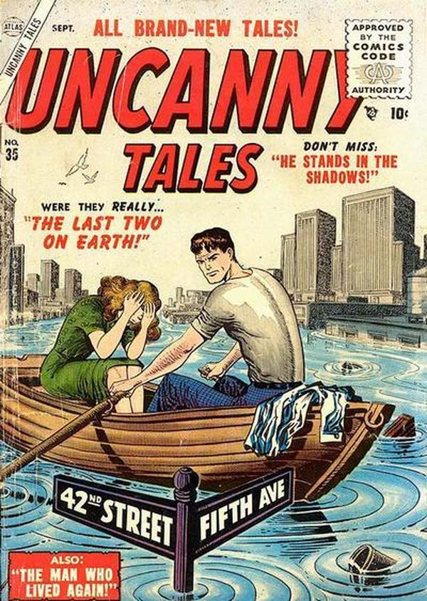 Uncanny Tales (1952) #35 cover