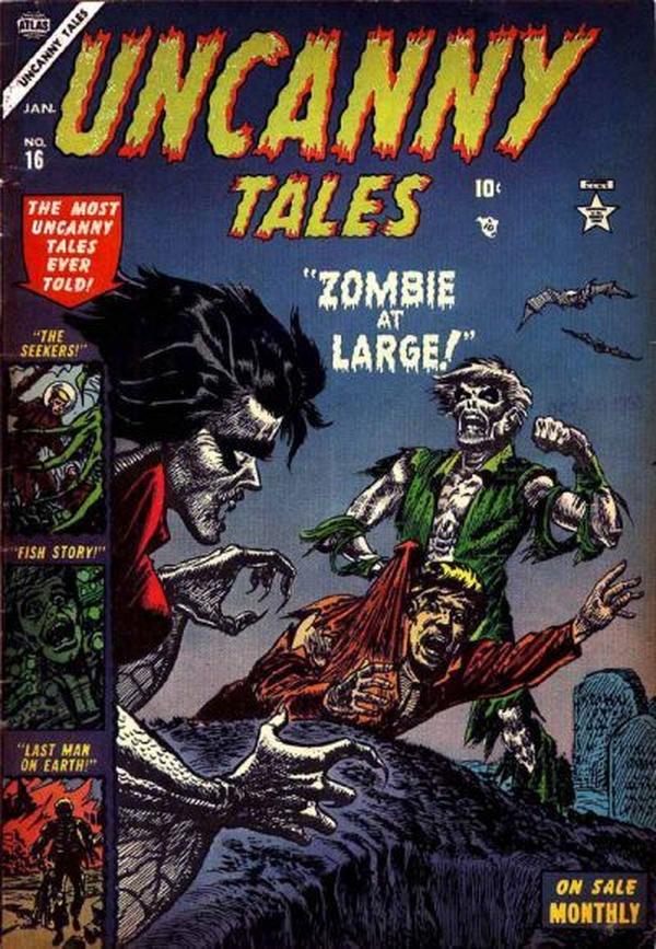 Uncanny Tales (1952) #16 cover