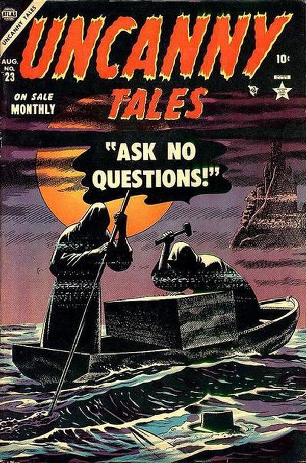 Uncanny Tales (1952) #23 cover