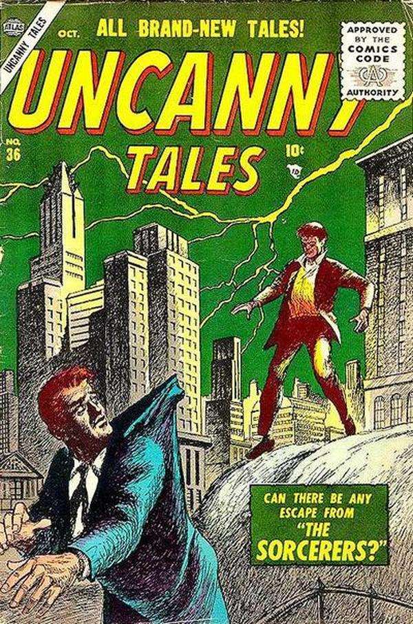 Uncanny Tales (1952) #36 cover