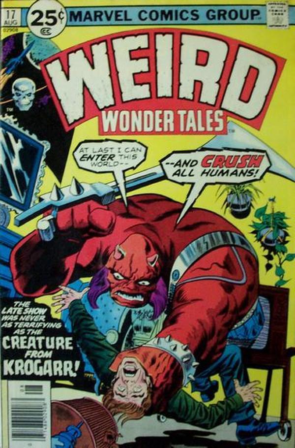 Cover of Weird Wonder Tales #17