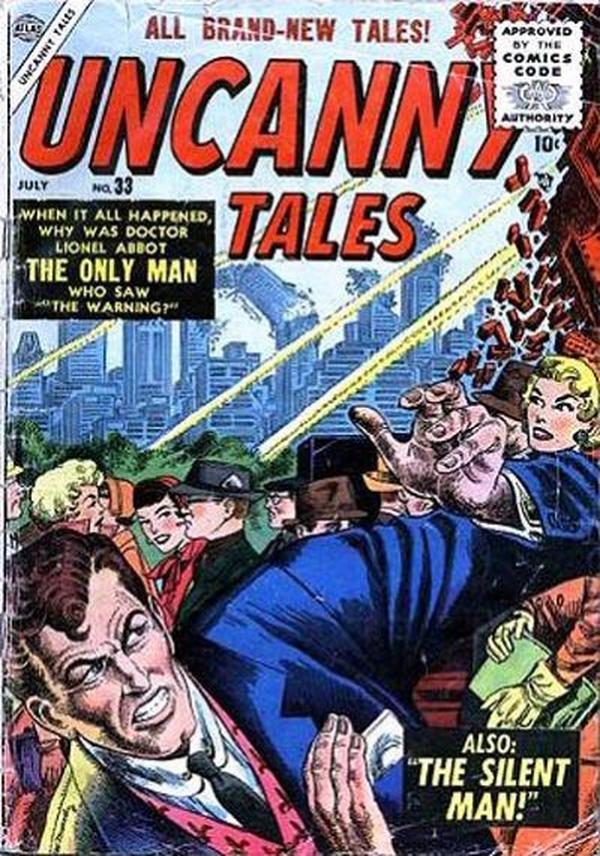 Uncanny Tales (1952) #33 cover