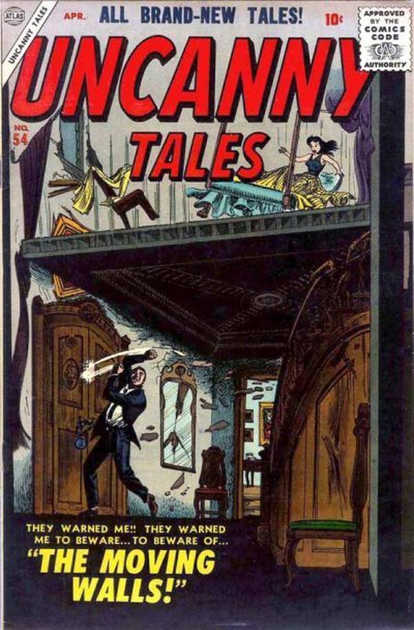 Uncanny Tales (1952) #54 cover