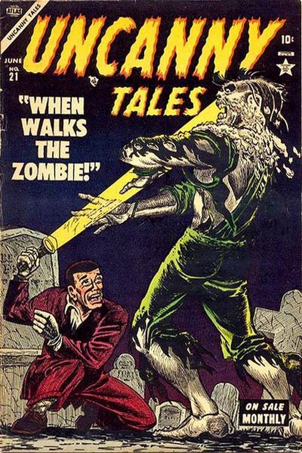 Uncanny Tales (1952) #21 cover