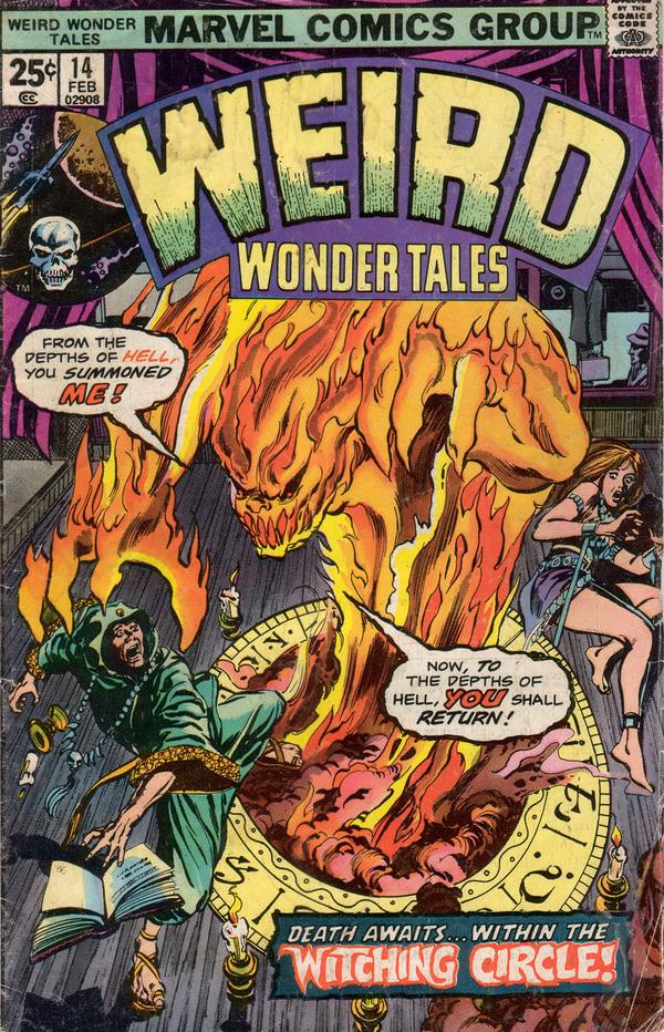 Cover of Weird Wonder Tales #14
