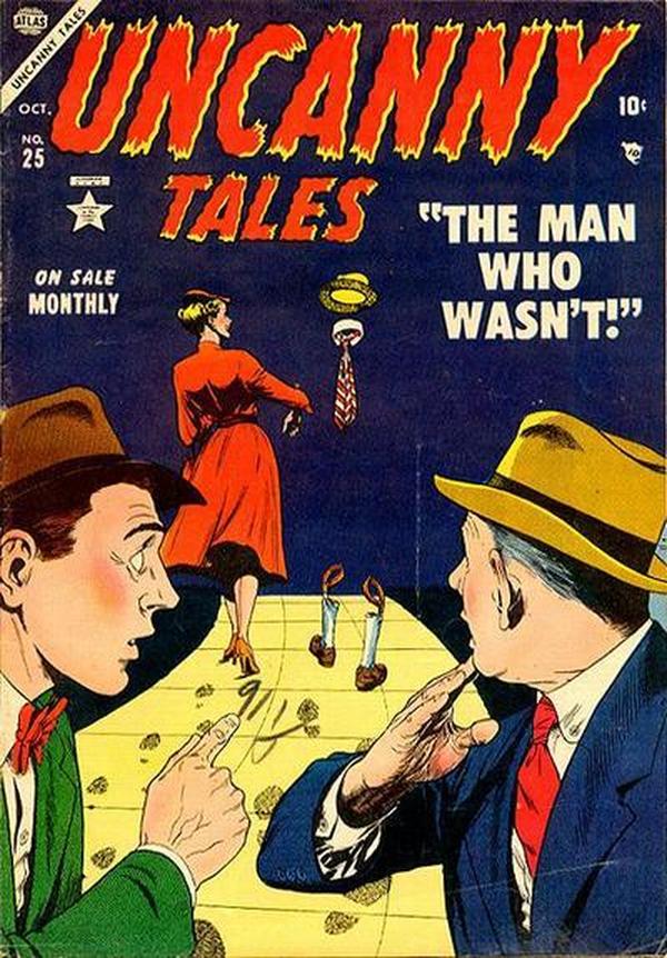 Uncanny Tales (1952) #25 cover