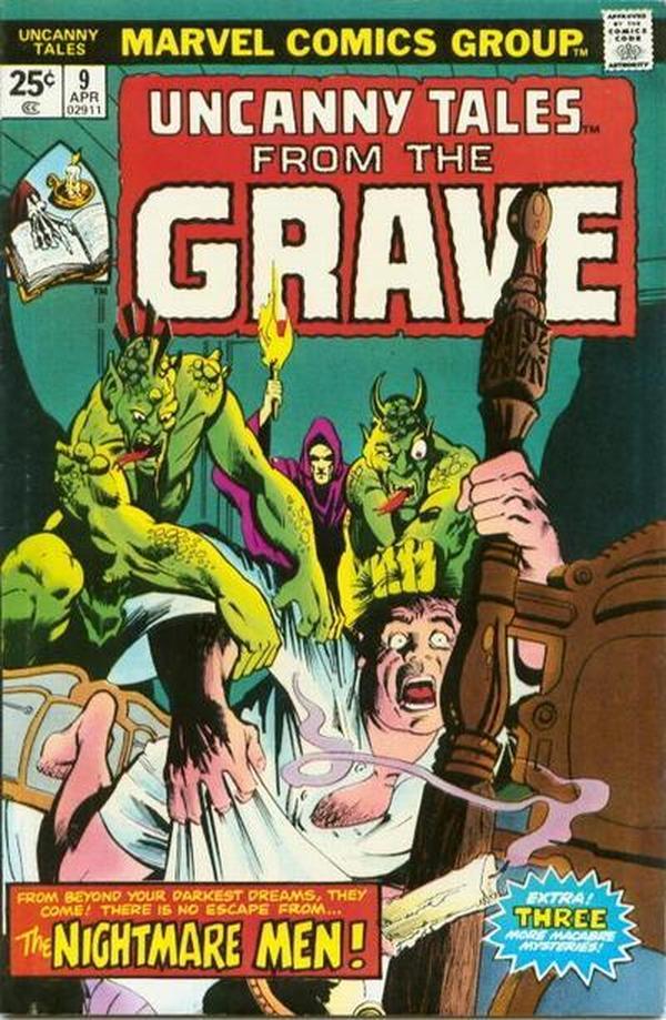 Uncanny Tales (1973) #9 cover