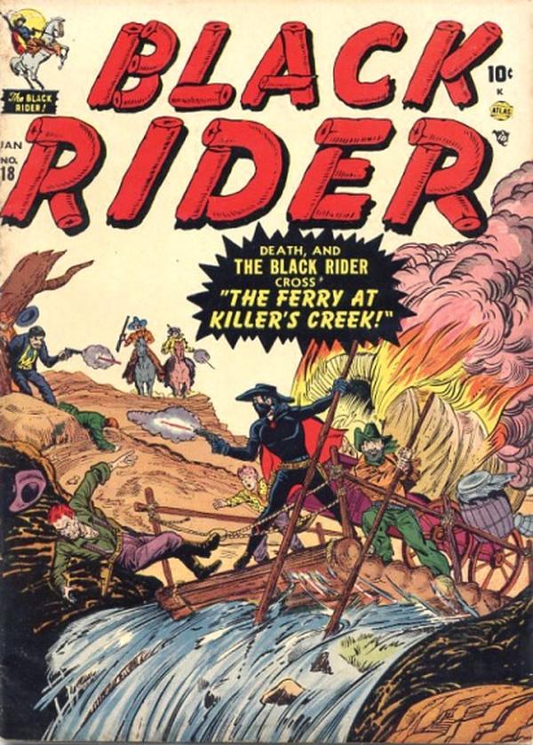 Black Rider (1950) #18 cover