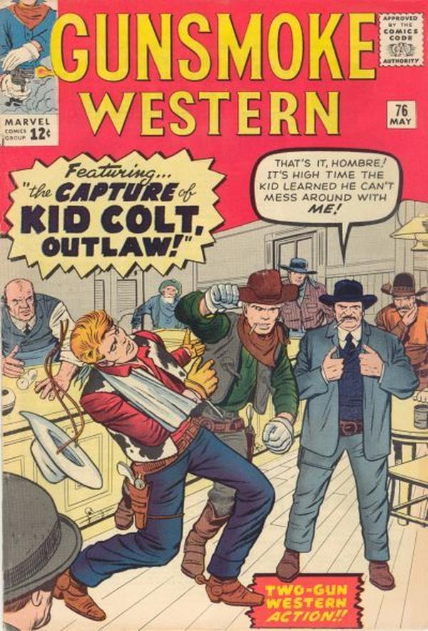 Gunsmoke Western (1955) #76 cover