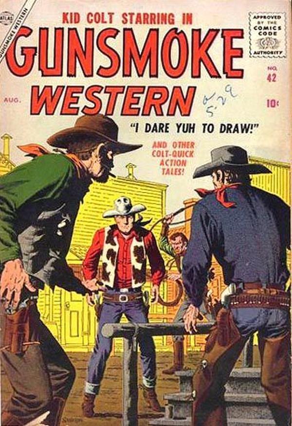 Gunsmoke Western (1955) #42 cover