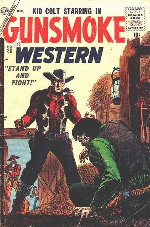 Gunsmoke Western (1955) #38 cover