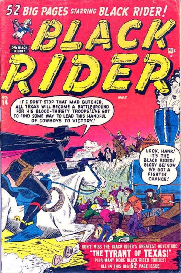 Black Rider (1950) #14 cover