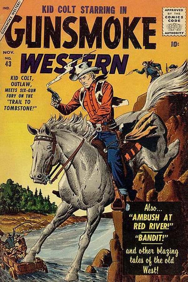 Gunsmoke Western (1955) #43 cover