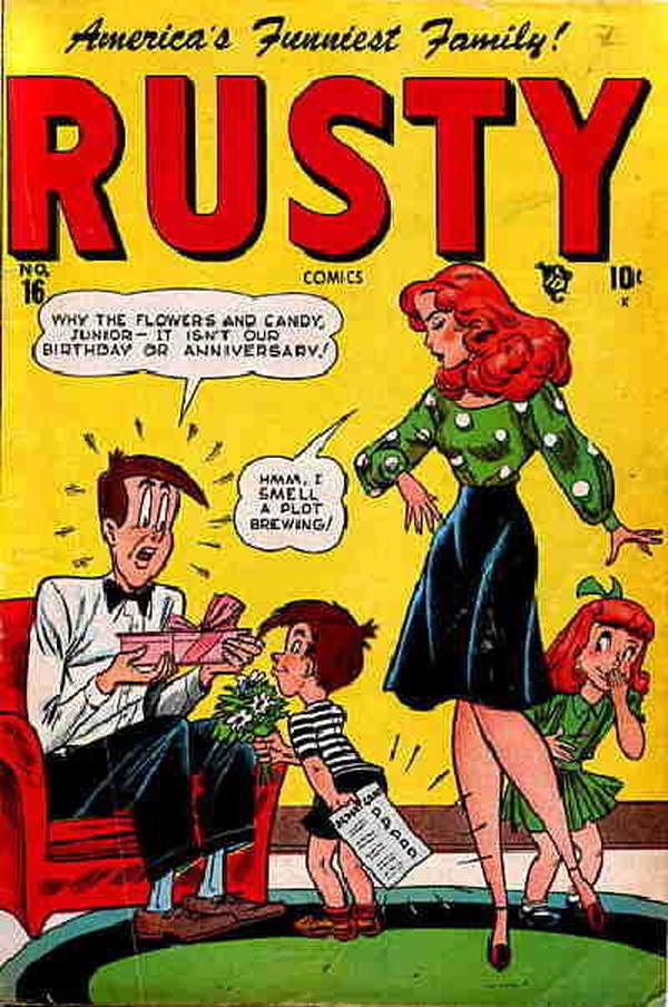 Cover of Rusty Comics #16