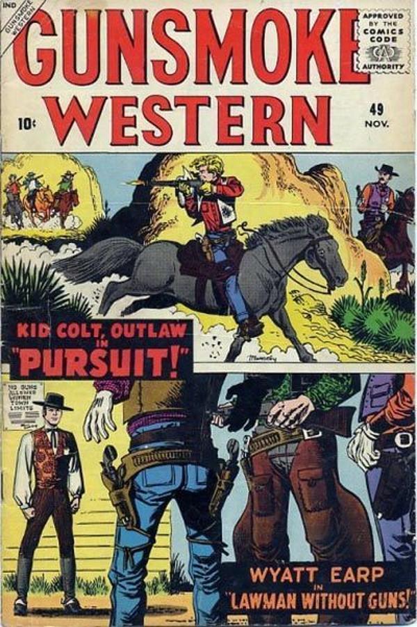 Gunsmoke Western (1955) #49 cover