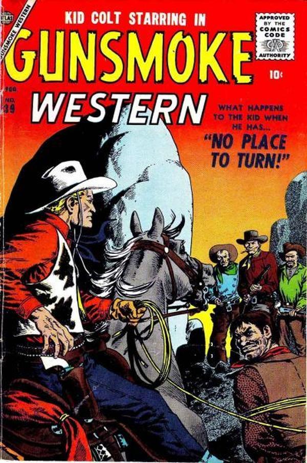 Gunsmoke Western (1955) #39 cover