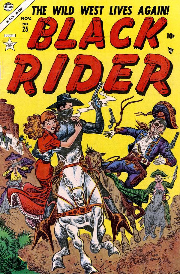 Black Rider (1950) #25 cover