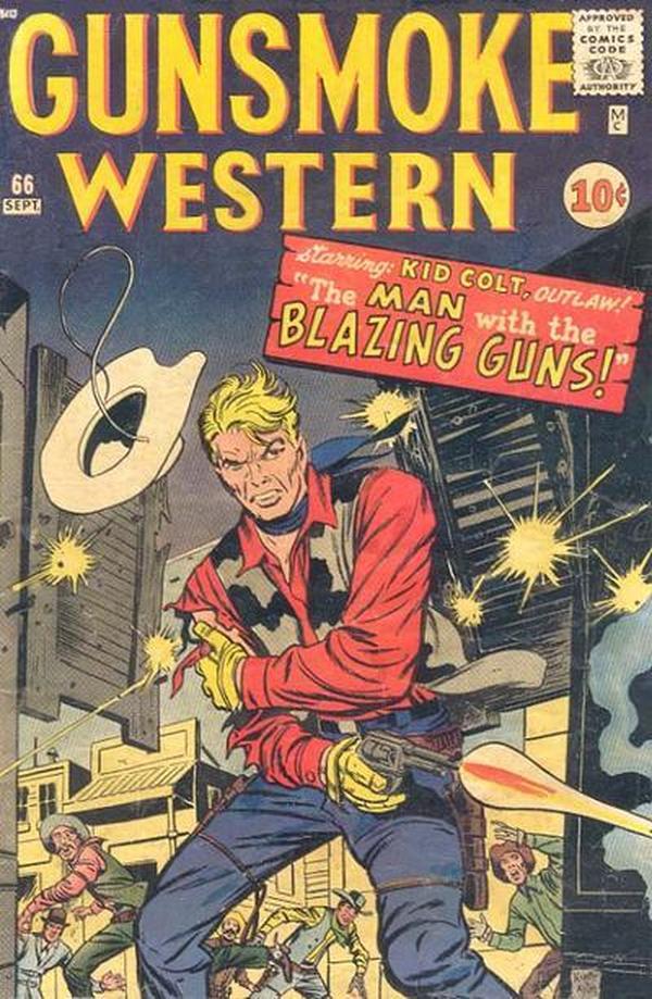 Gunsmoke Western (1955) #66 cover