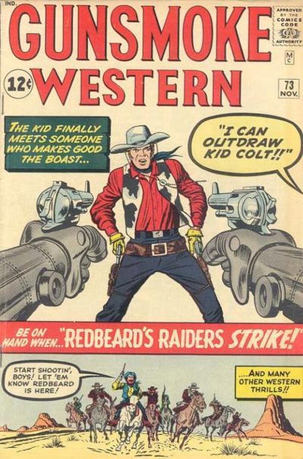 Gunsmoke Western (1955) #73 cover