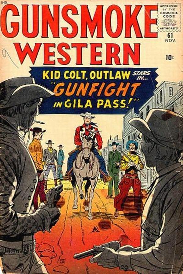 Gunsmoke Western (1955) #61 cover
