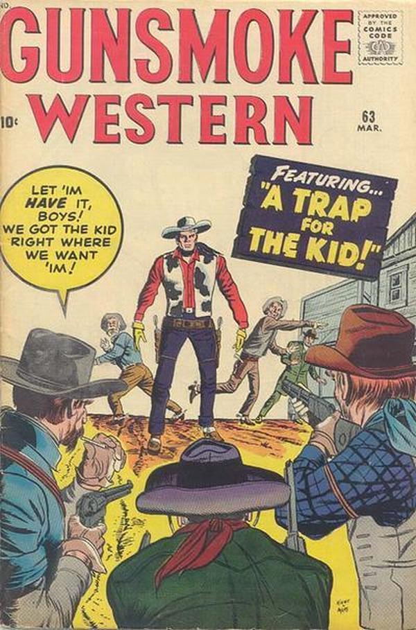 Gunsmoke Western (1955) #63 cover
