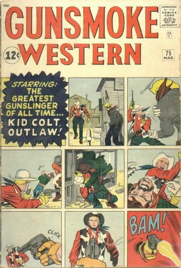 Gunsmoke Western (1955) #75 cover