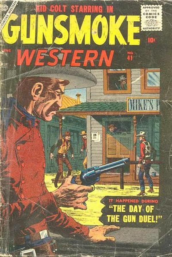 Gunsmoke Western (1955) #41 cover