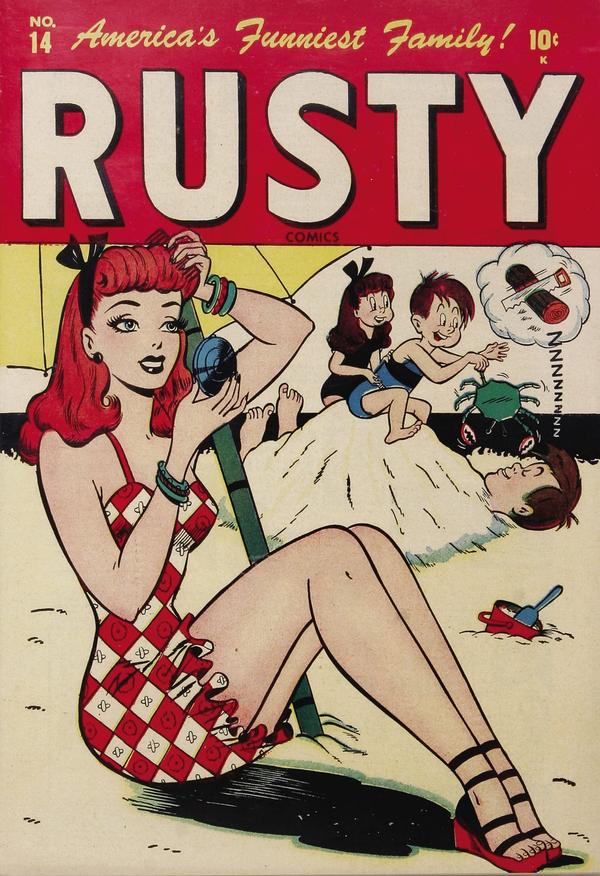 Cover of Rusty Comics #14