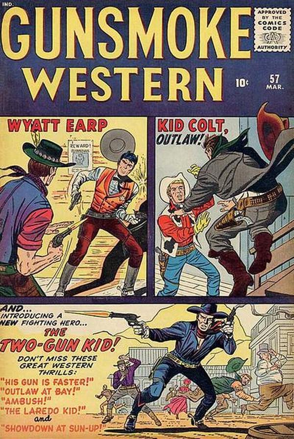 Gunsmoke Western (1955) #57 cover