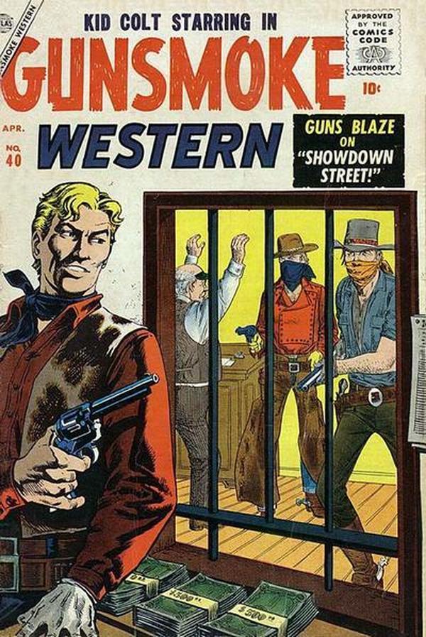 Gunsmoke Western (1955) #40 cover