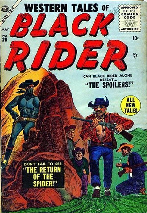 Cover of Western Tales of Black Rider #28