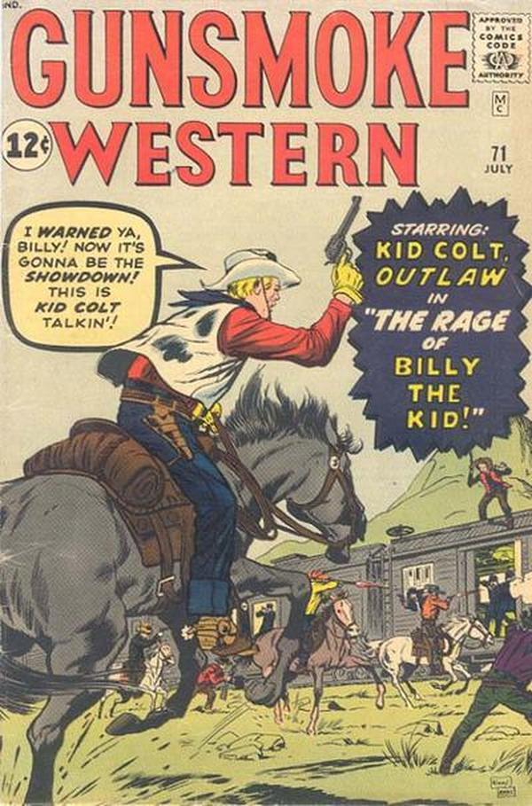Gunsmoke Western (1955) #71 cover