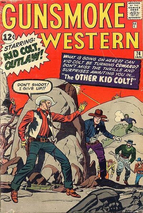 Gunsmoke Western (1955) #74 cover