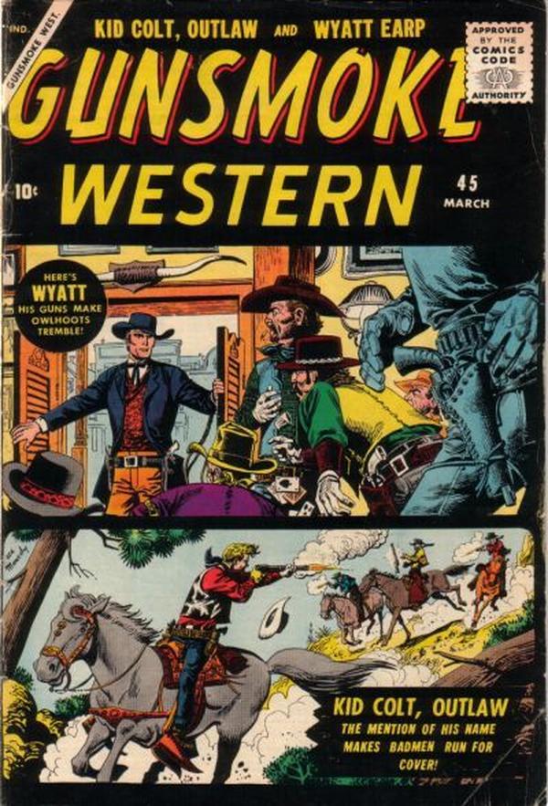 Gunsmoke Western (1955) #45 cover