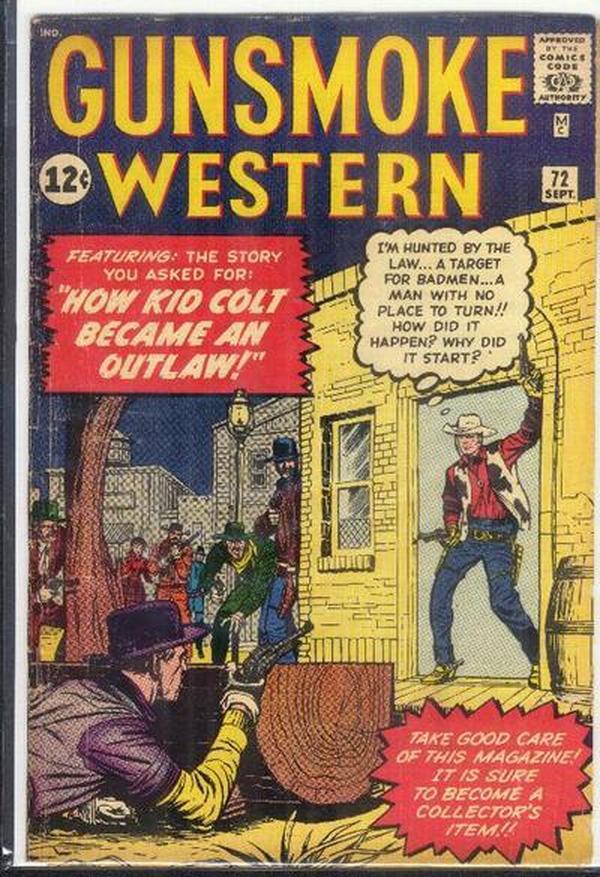 Gunsmoke Western (1955) #72 cover