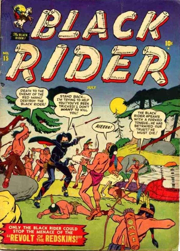 Black Rider (1950) #15 cover