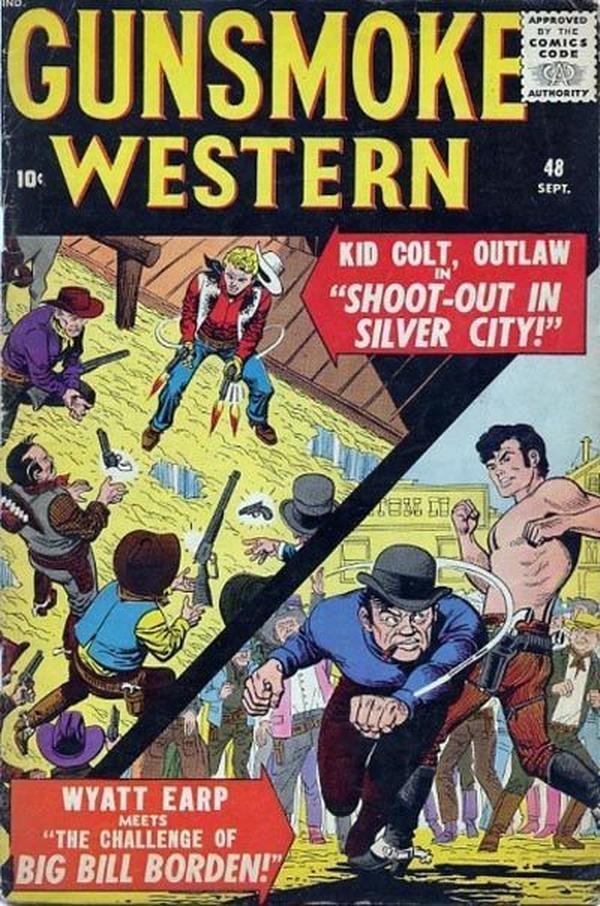 Gunsmoke Western (1955) #48 cover