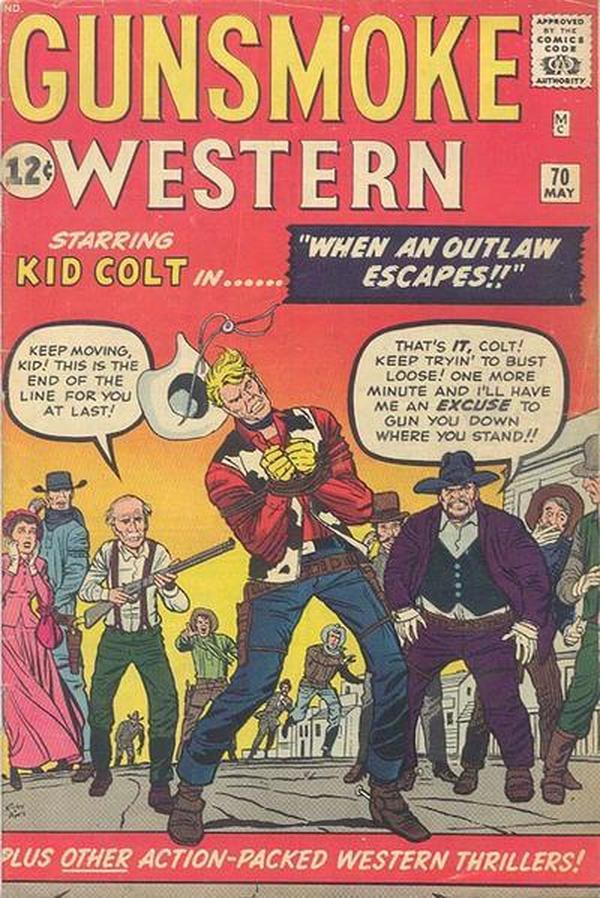 Gunsmoke Western (1955) #70 cover