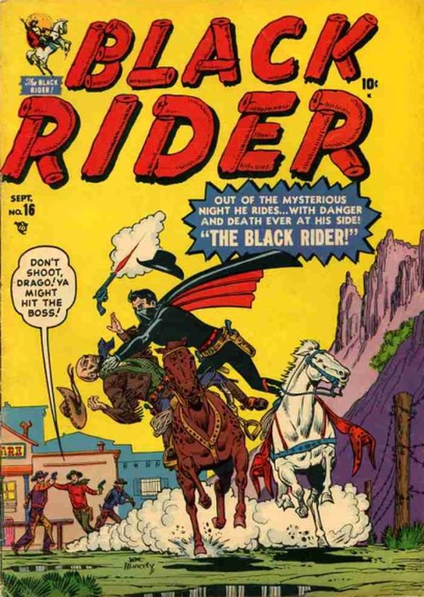 Black Rider (1950) #16 cover