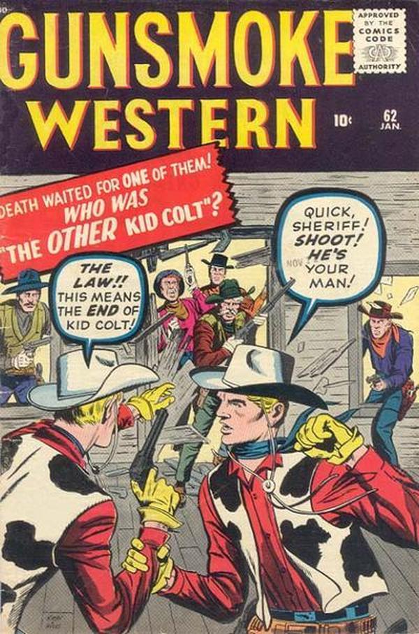 Gunsmoke Western (1955) #62 cover