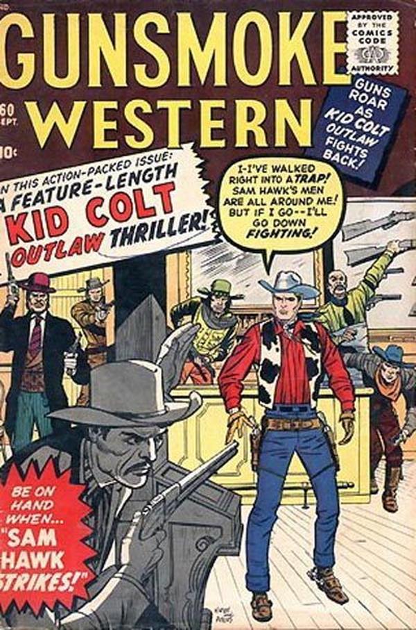 Gunsmoke Western (1955) #60 cover