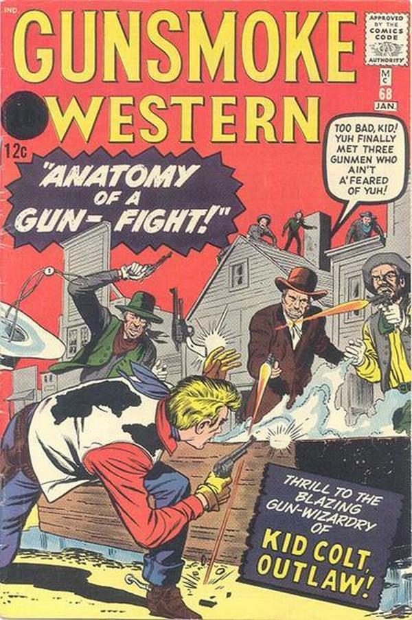 Gunsmoke Western (1955) #68 cover