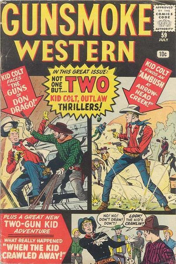 Gunsmoke Western (1955) #59 cover