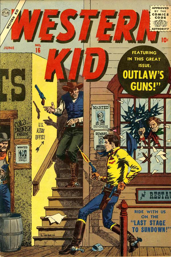 Western Kid #16 cover