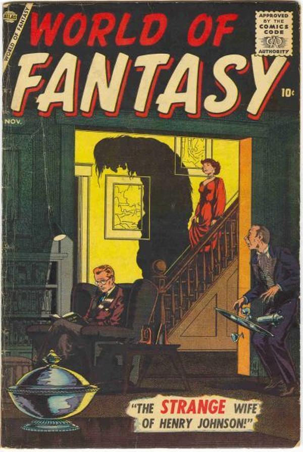 Cover of World of Fantasy #4