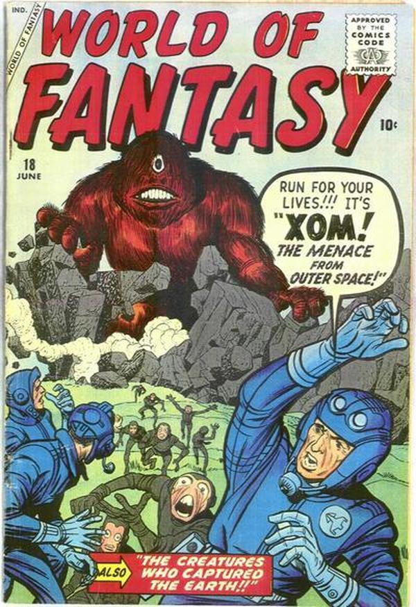 Cover of World of Fantasy #18