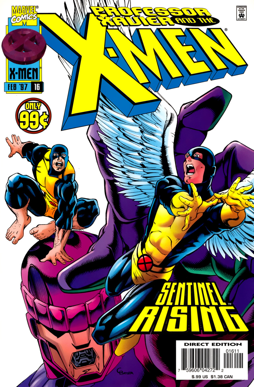 Professor Xavier and the X-Men (1995) #16 cover