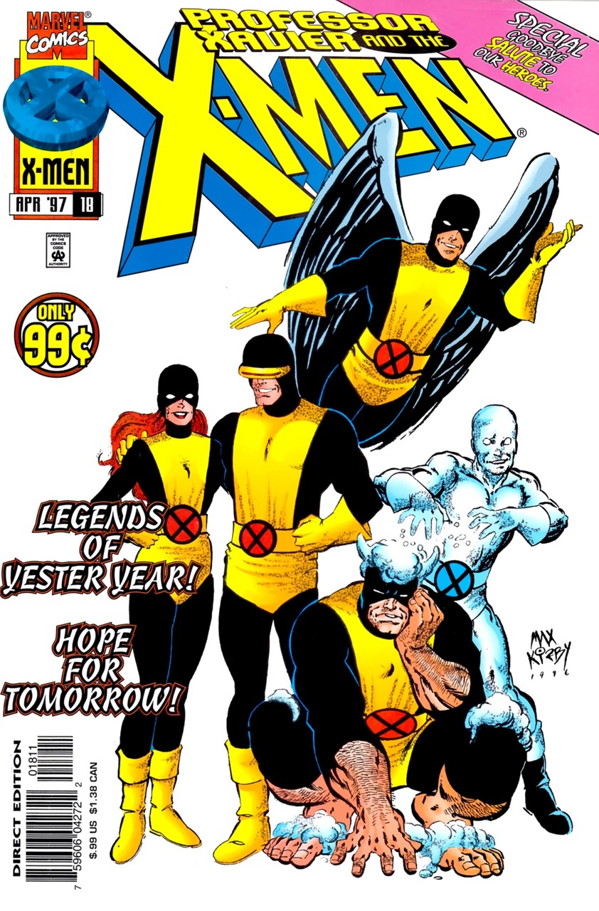 Professor Xavier and the X-Men (1995) #18 cover